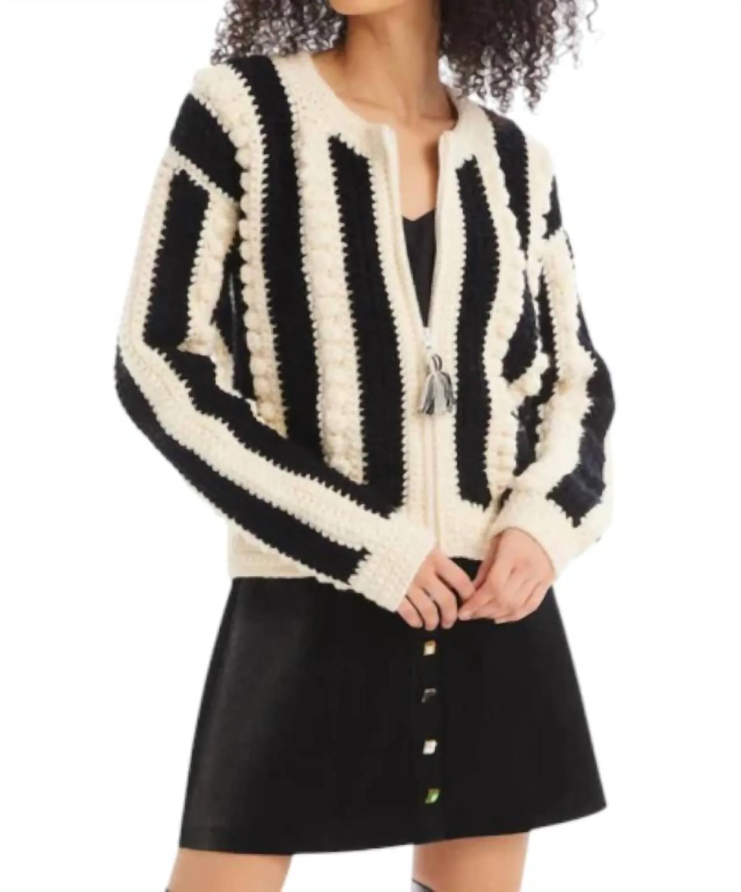 Allison New York - Crochet Cardigan