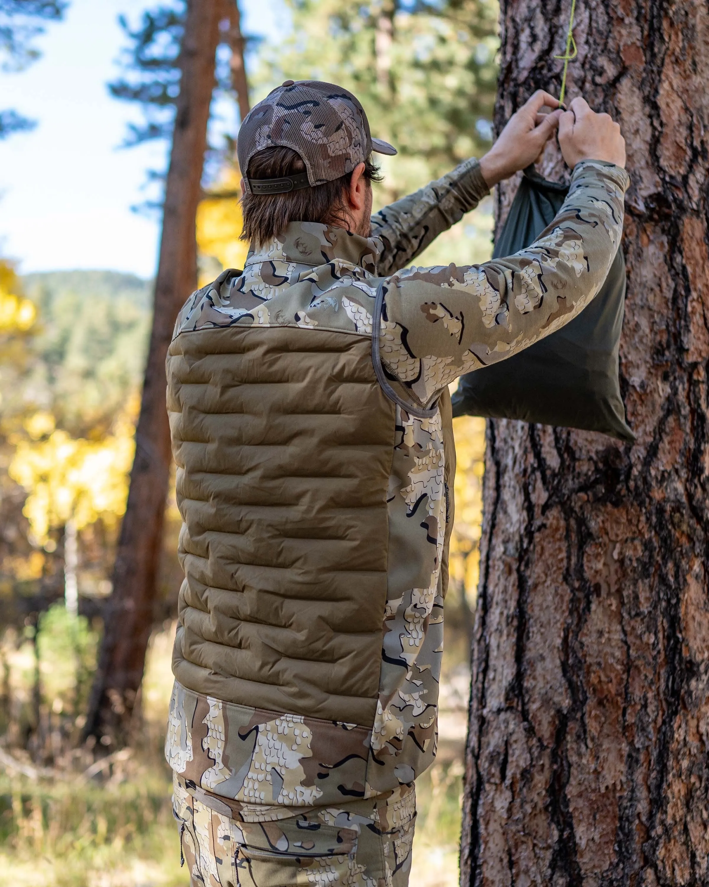Axis Thermal Hybrid Vest | Gunmetal