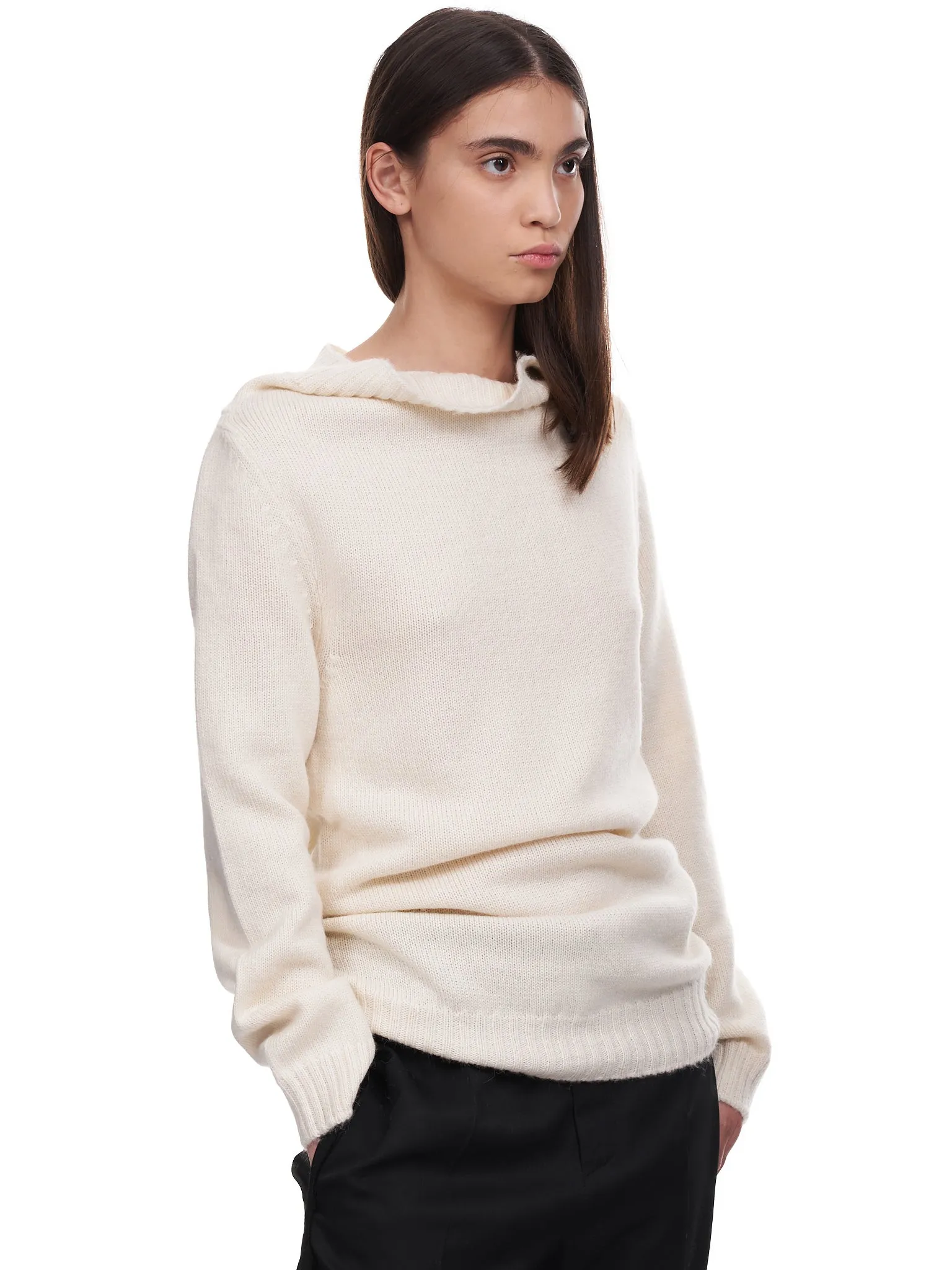 Bel Knitted Sweater (2102-W-KN10-268-WHITE)
