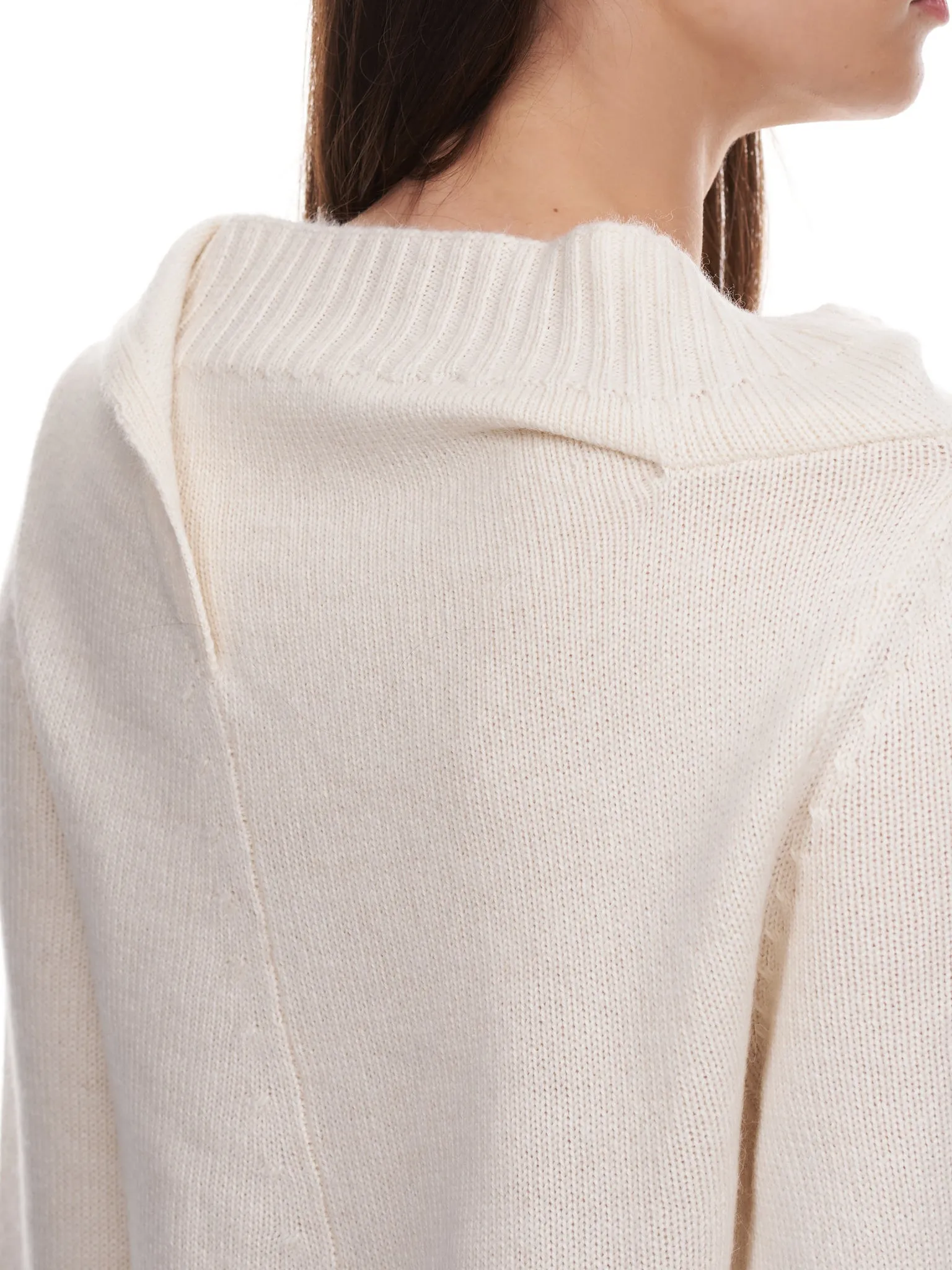 Bel Knitted Sweater (2102-W-KN10-268-WHITE)