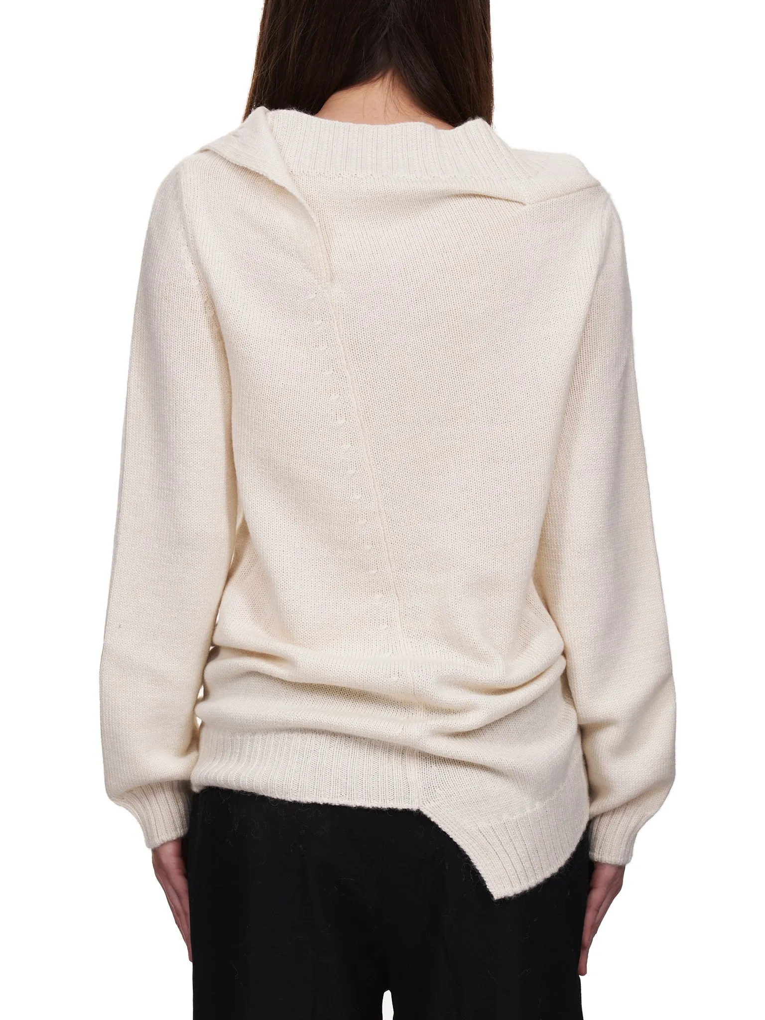 Bel Knitted Sweater (2102-W-KN10-268-WHITE)