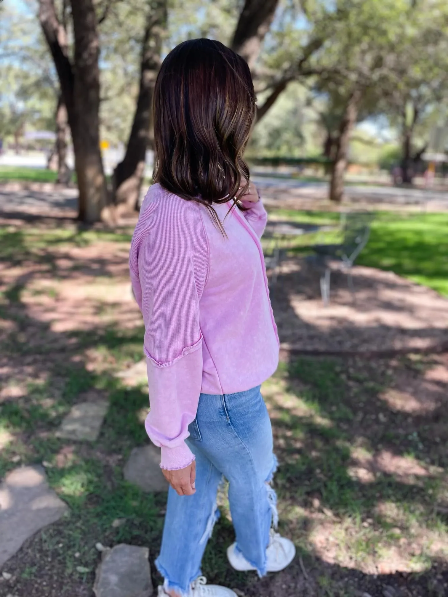 Best Selling Elliott Exposed Seam Sweatshirt (multiple color options)