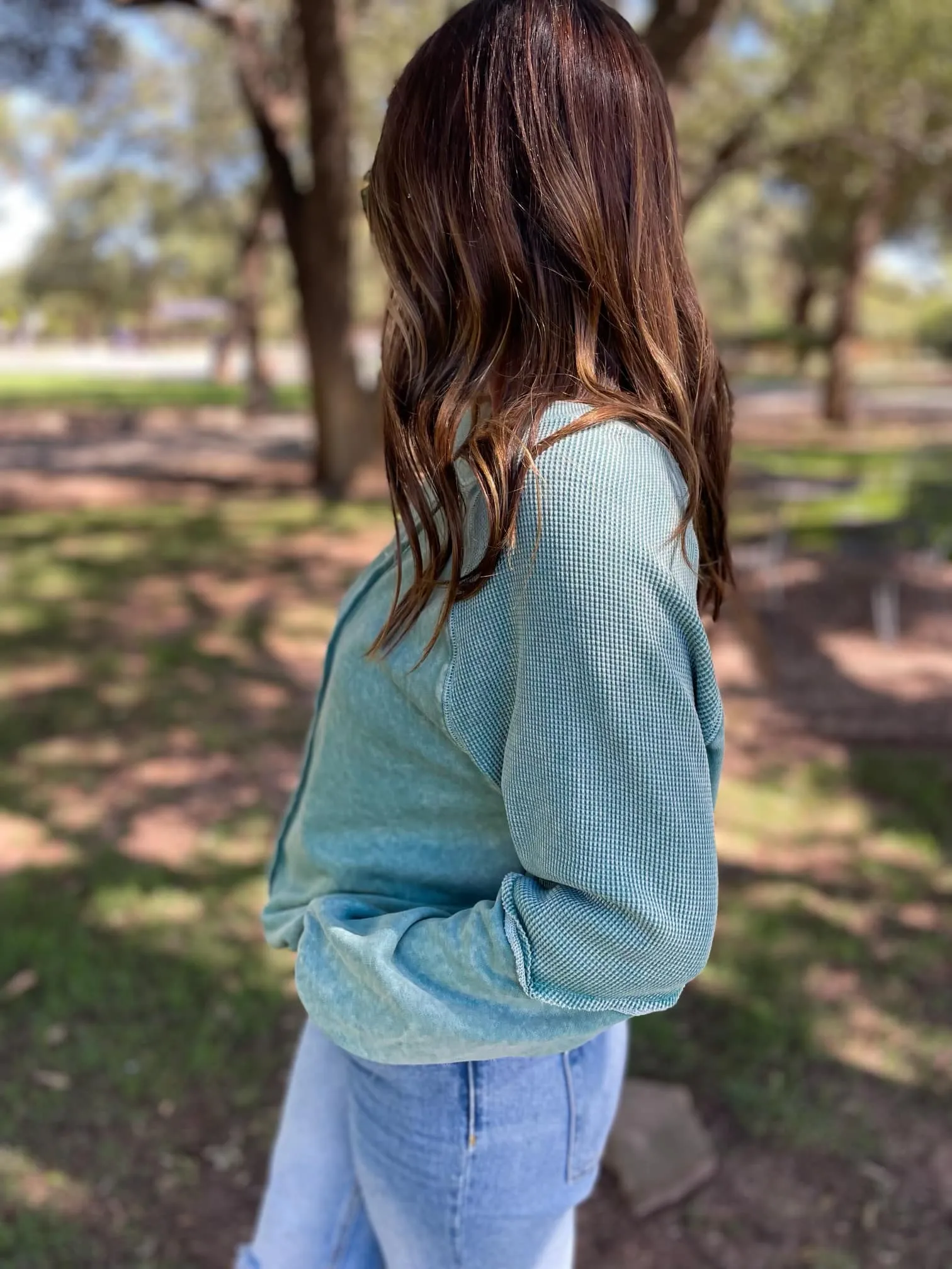Best Selling Elliott Exposed Seam Sweatshirt (multiple color options)