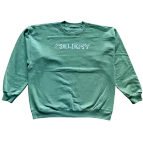 Celery Text Crewneck