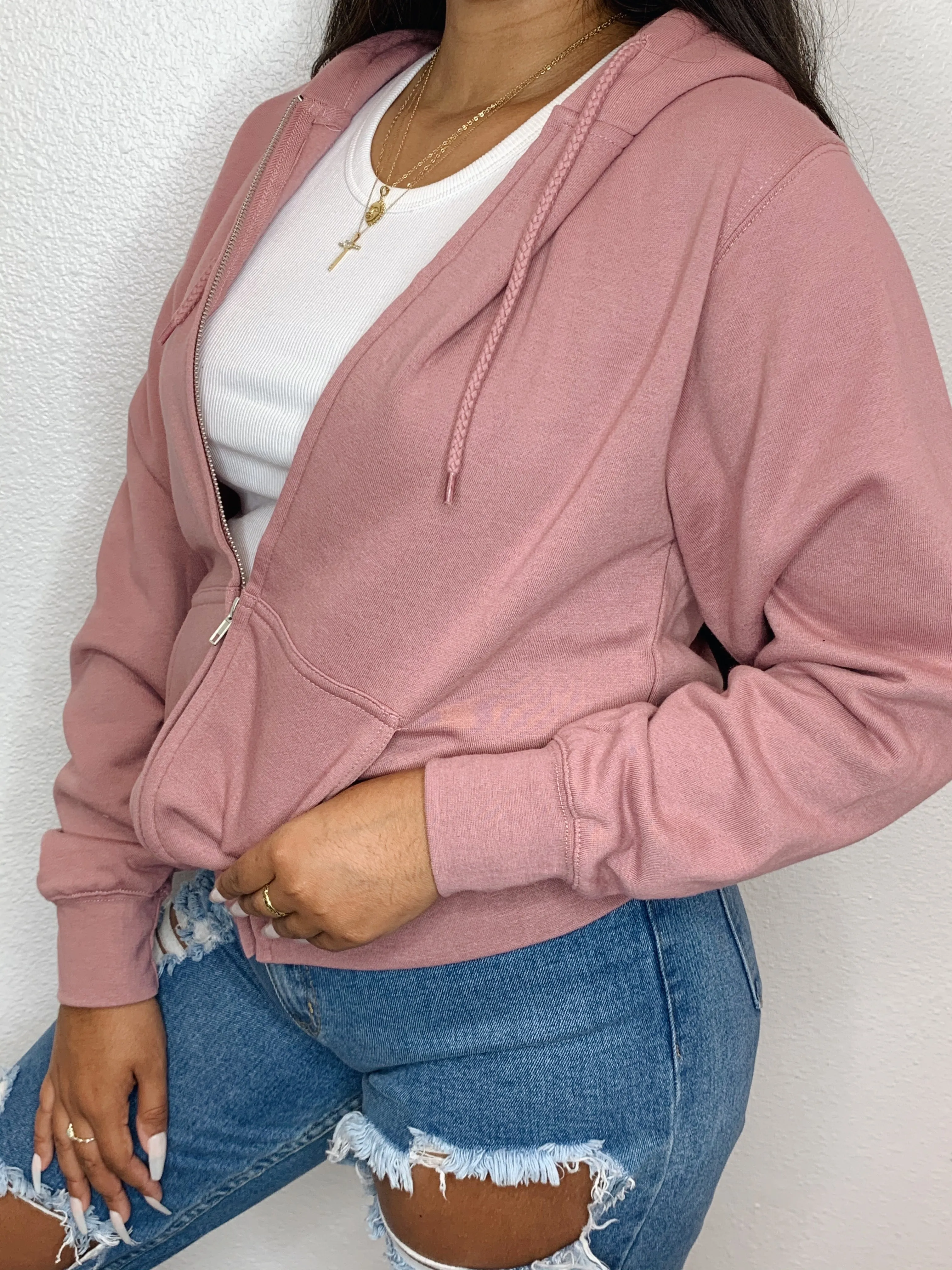 Classic Zip Up Hoodie
