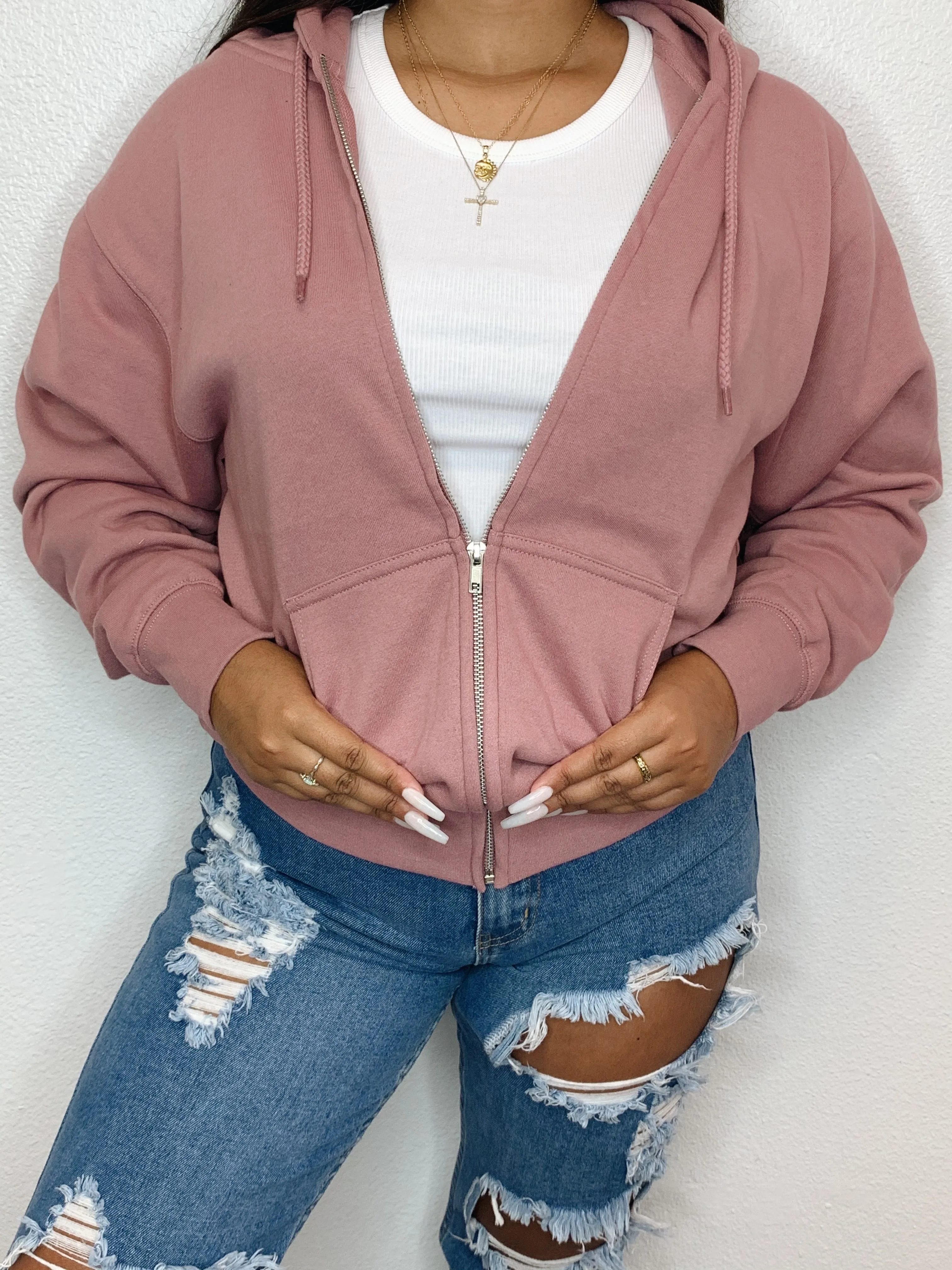 Classic Zip Up Hoodie