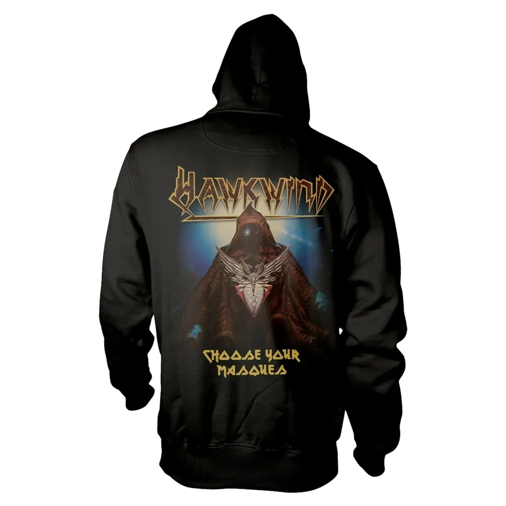 Hawkwind "Choose Your Masques" Black Pullover Hoodie