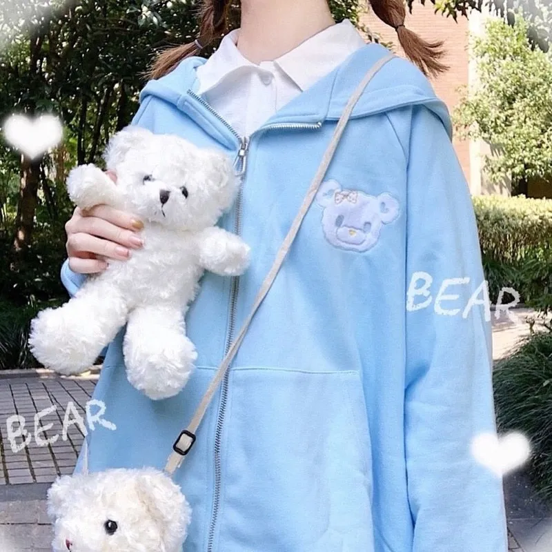 Kawaii Bunny Ears Hoodie