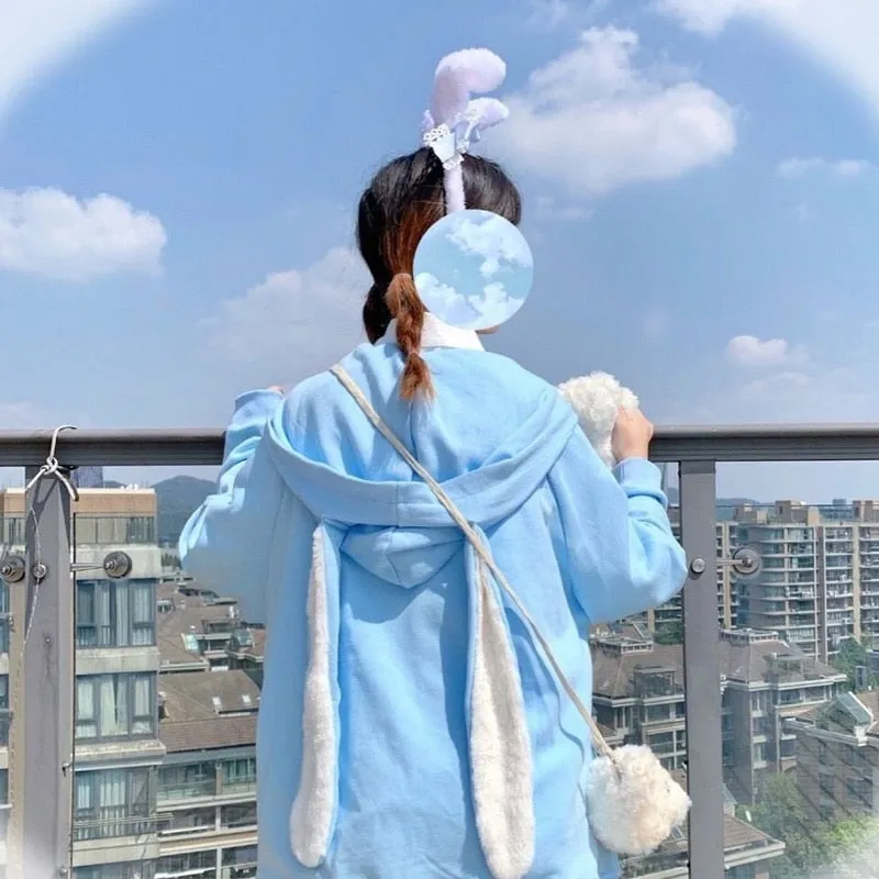 Kawaii Bunny Ears Hoodie
