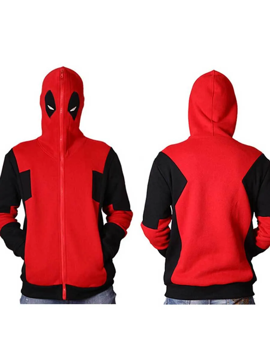 Men's Zip Up Hooded Sweatshirt