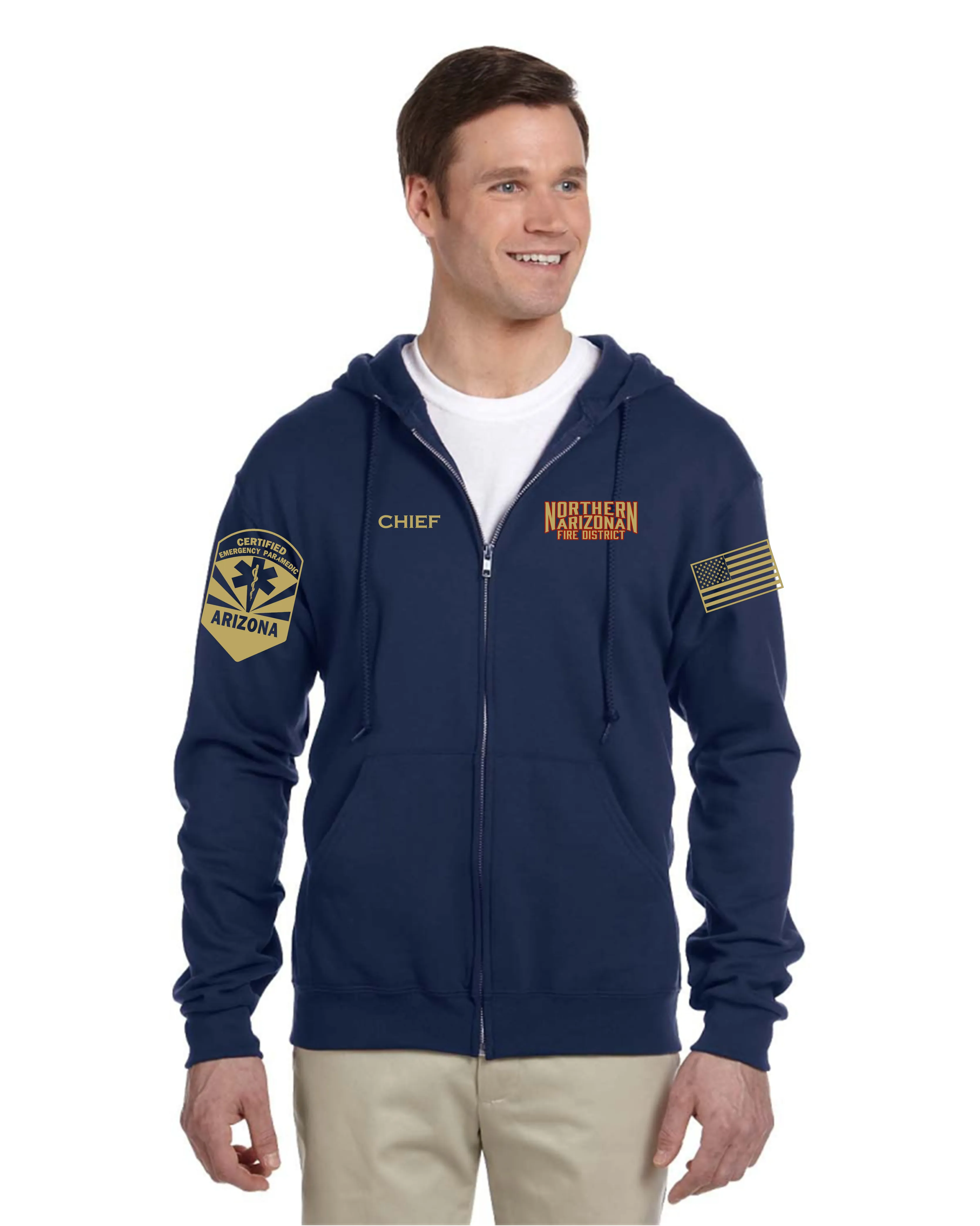 NAFD Zip-up Hoodie