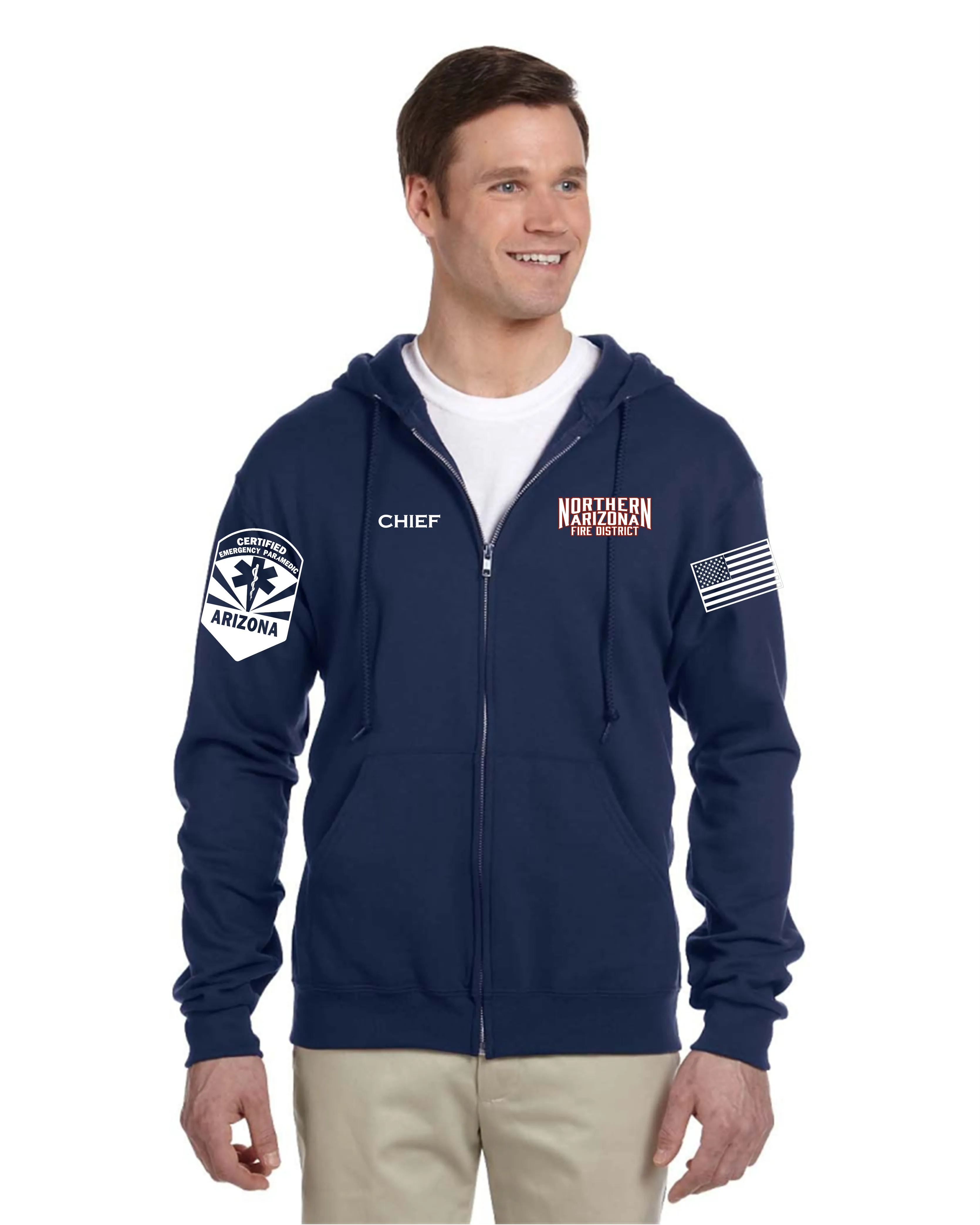 NAFD Zip-up Hoodie