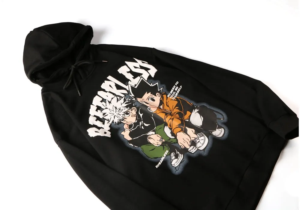 "BE FEARLESS" - Hunter x Hunter Anime  Hoodie | 2 Colors