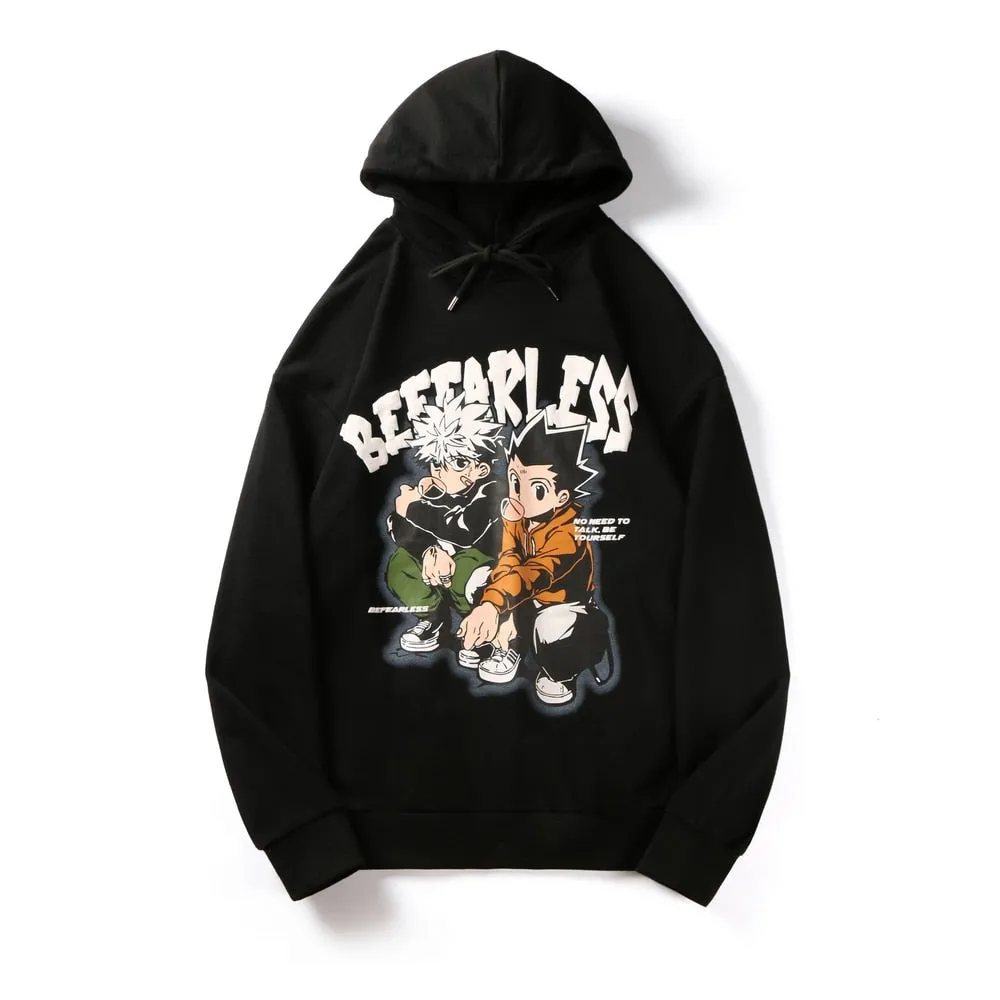 "BE FEARLESS" - Hunter x Hunter Anime  Hoodie | 2 Colors