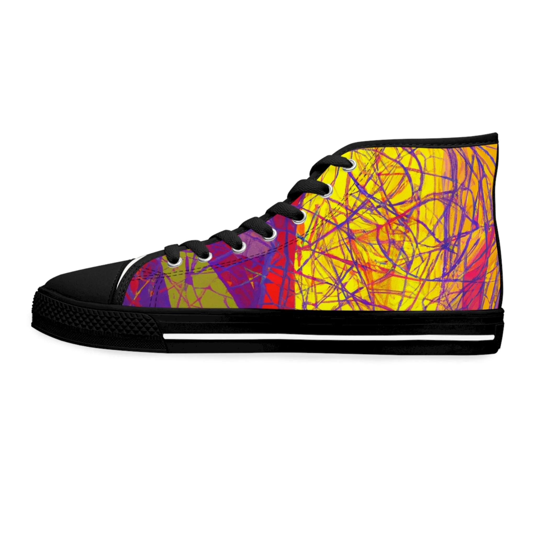 Rainbow Sparkle. - high top