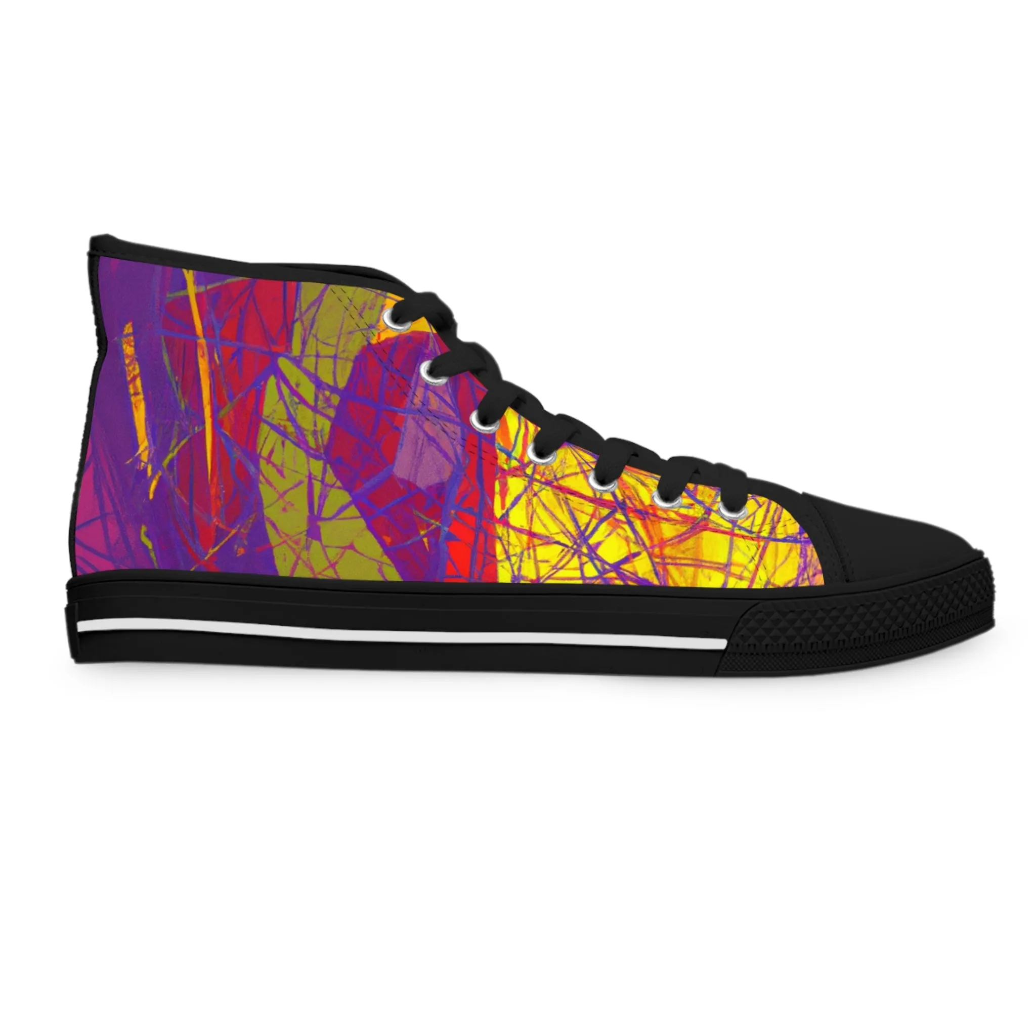 Rainbow Sparkle. - high top