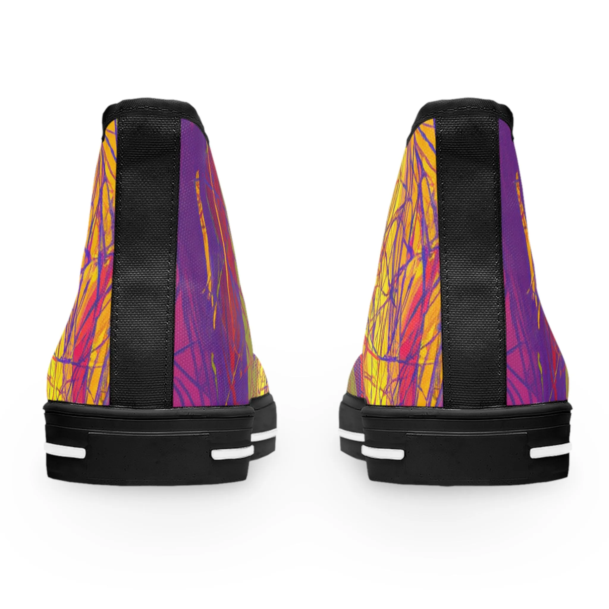 Rainbow Sparkle. - high top