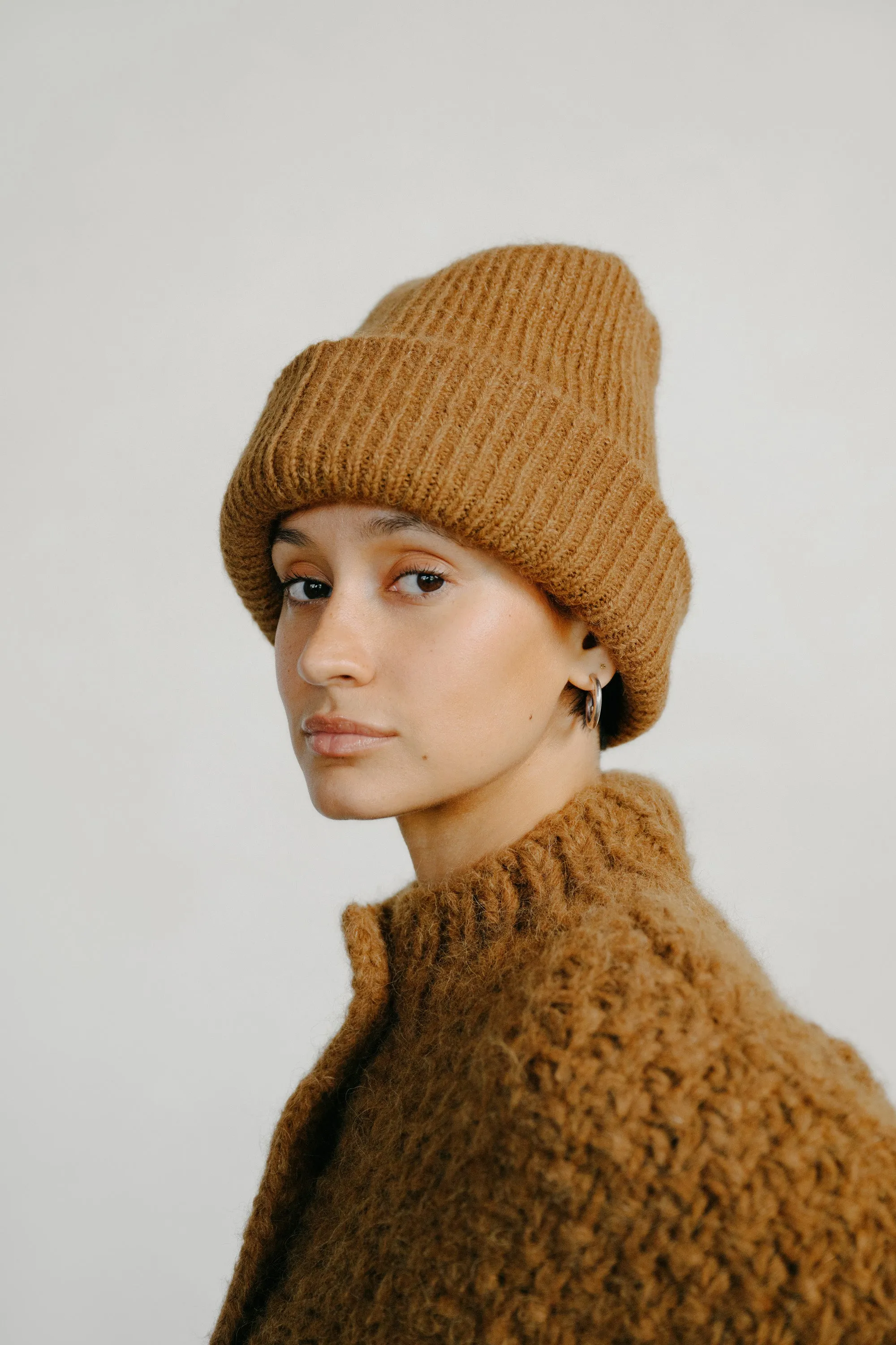 Sierra Beanie, Alpaca Blend, Fox
