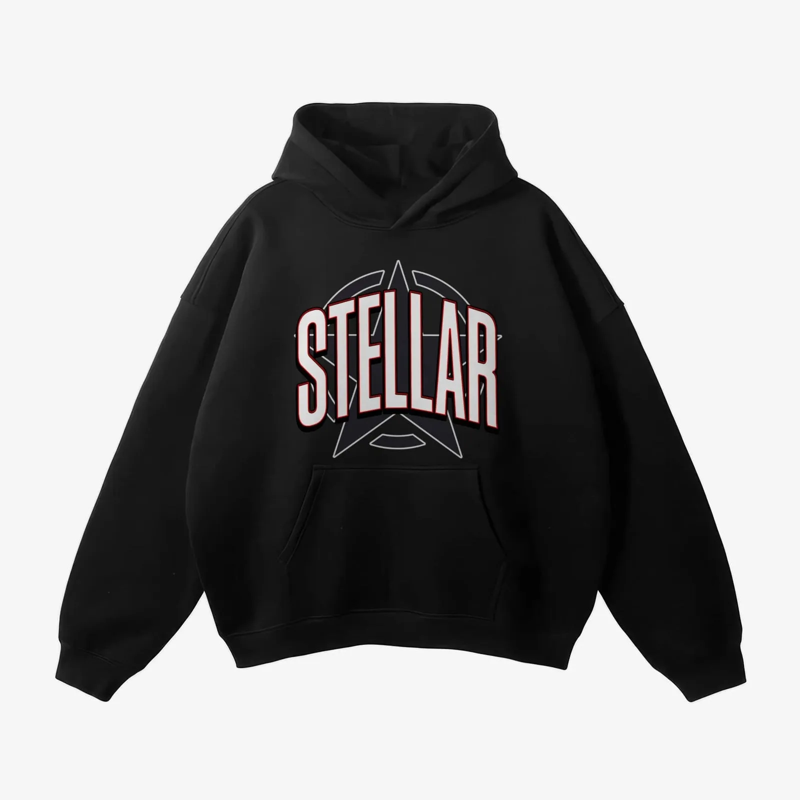 Stellar Oversized Fleece Graphic Hoodie