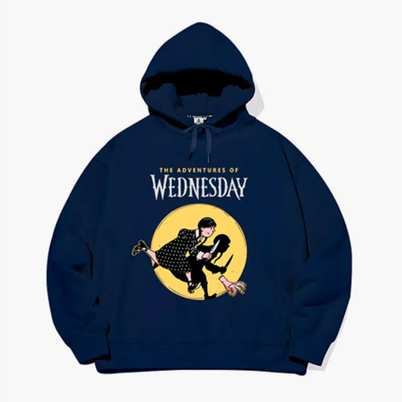 The Adventures of Wednesday Hoodie Addamscore