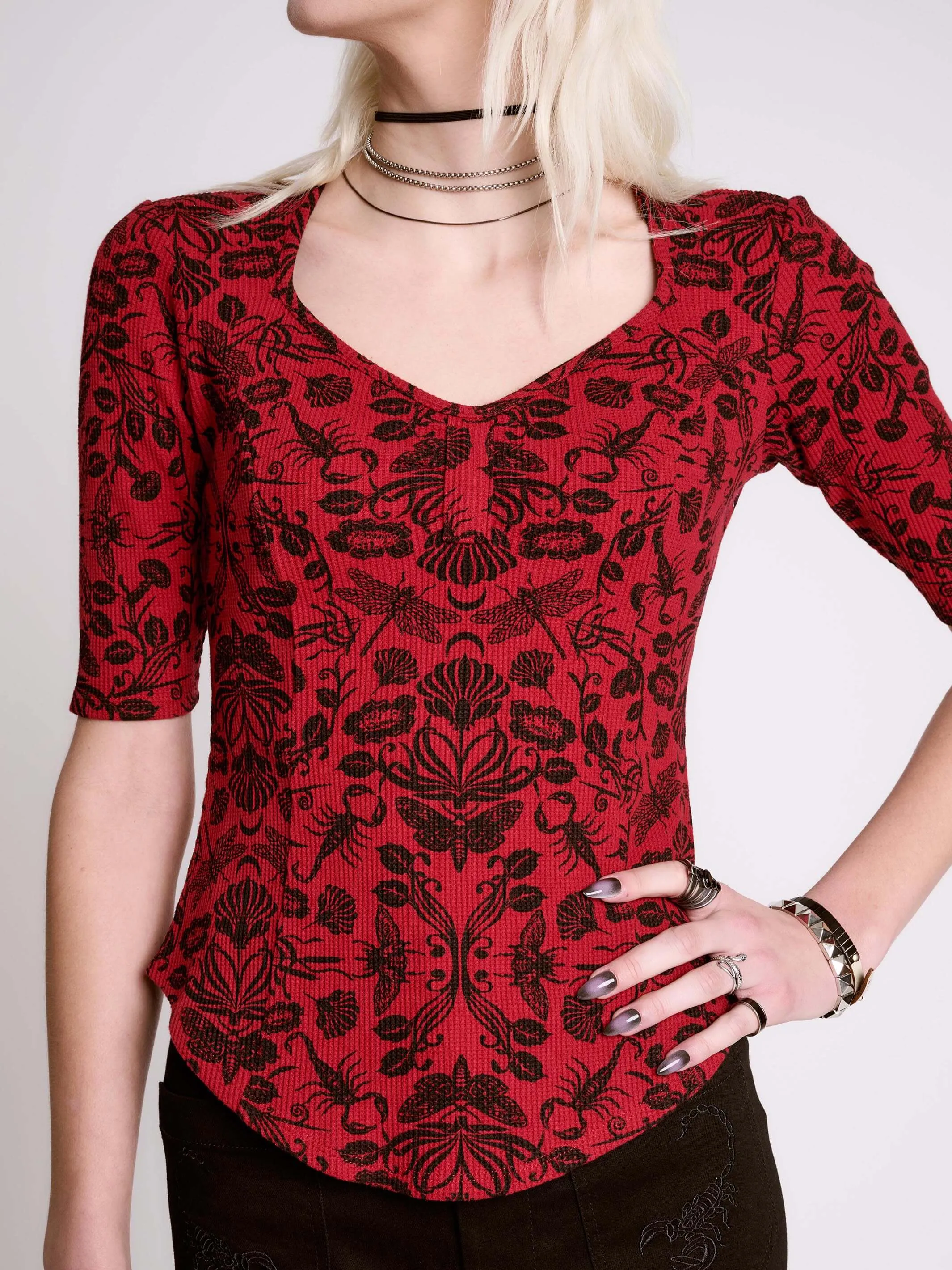 Thermal Sweetheart Top