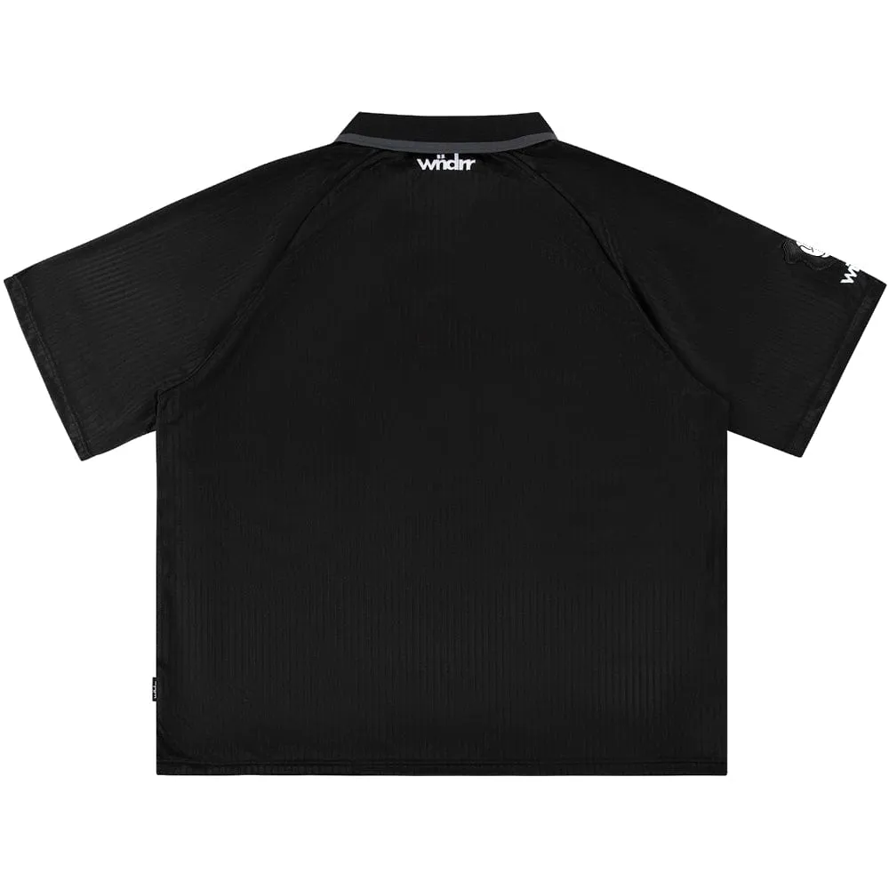 WNDRR Accent Football Jersey - Black