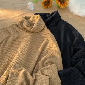 YDS Waffle Turtleneck Sweatshirt