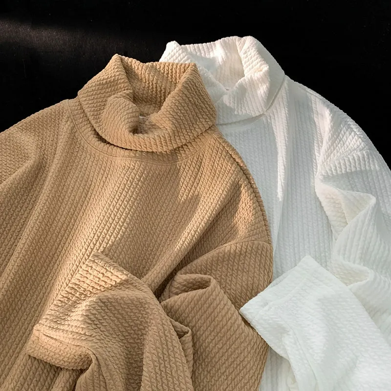 YDS Waffle Turtleneck Sweatshirt